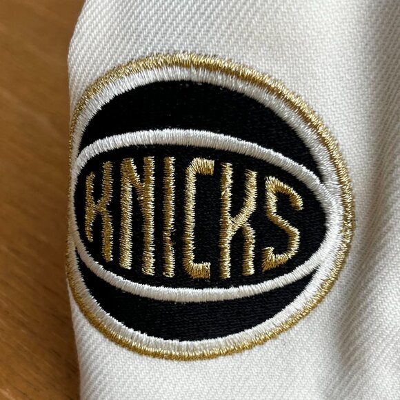 MITCHELL & NESS NBA NEW YORK KNICKS PRO PINCH SNAPBACK HAT Structured NEW (RARE) - Picture 3 of 4